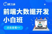 大数据前端和后端的区别
