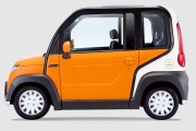 四个方块的新能源车