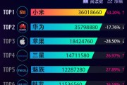 手机销量排行榜前十名2020