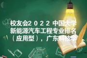 大学新能源专业有哪些