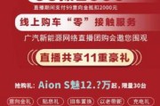 新型能源车购车优惠