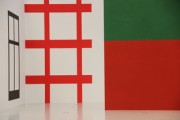艺术作品展的背景图片，视觉艺术与展览设计的融合