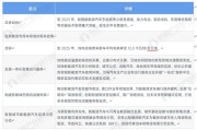 新能源政策趋势